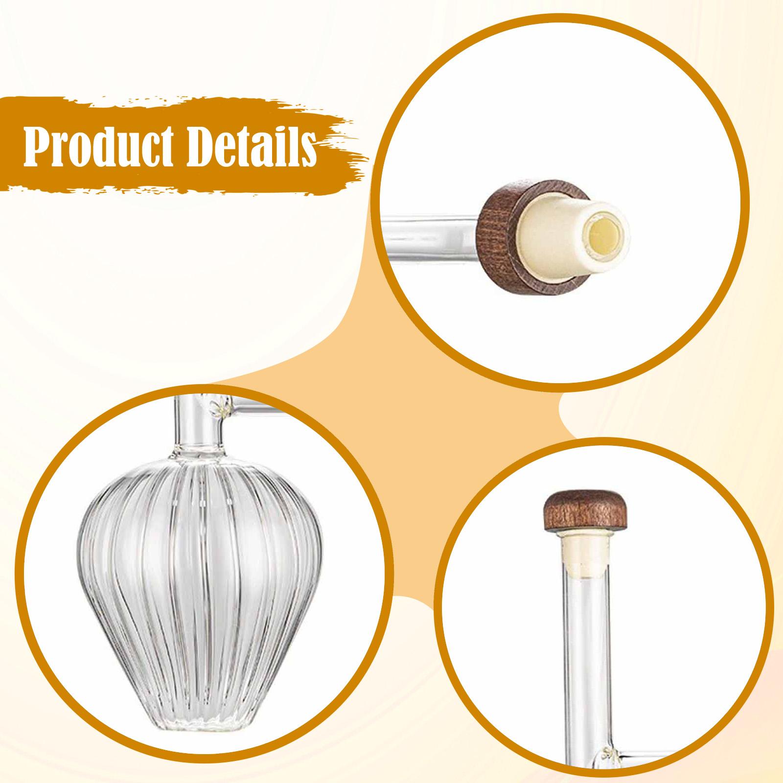 Decanter Aerator Set - Быстрозаливной портативный декантер: креативный стеклянный аэратор