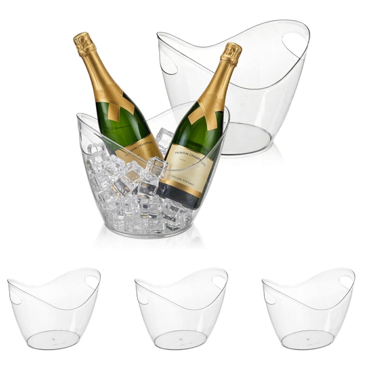 Wine Beer Champagne - 5 небьющихся ведер для льда из