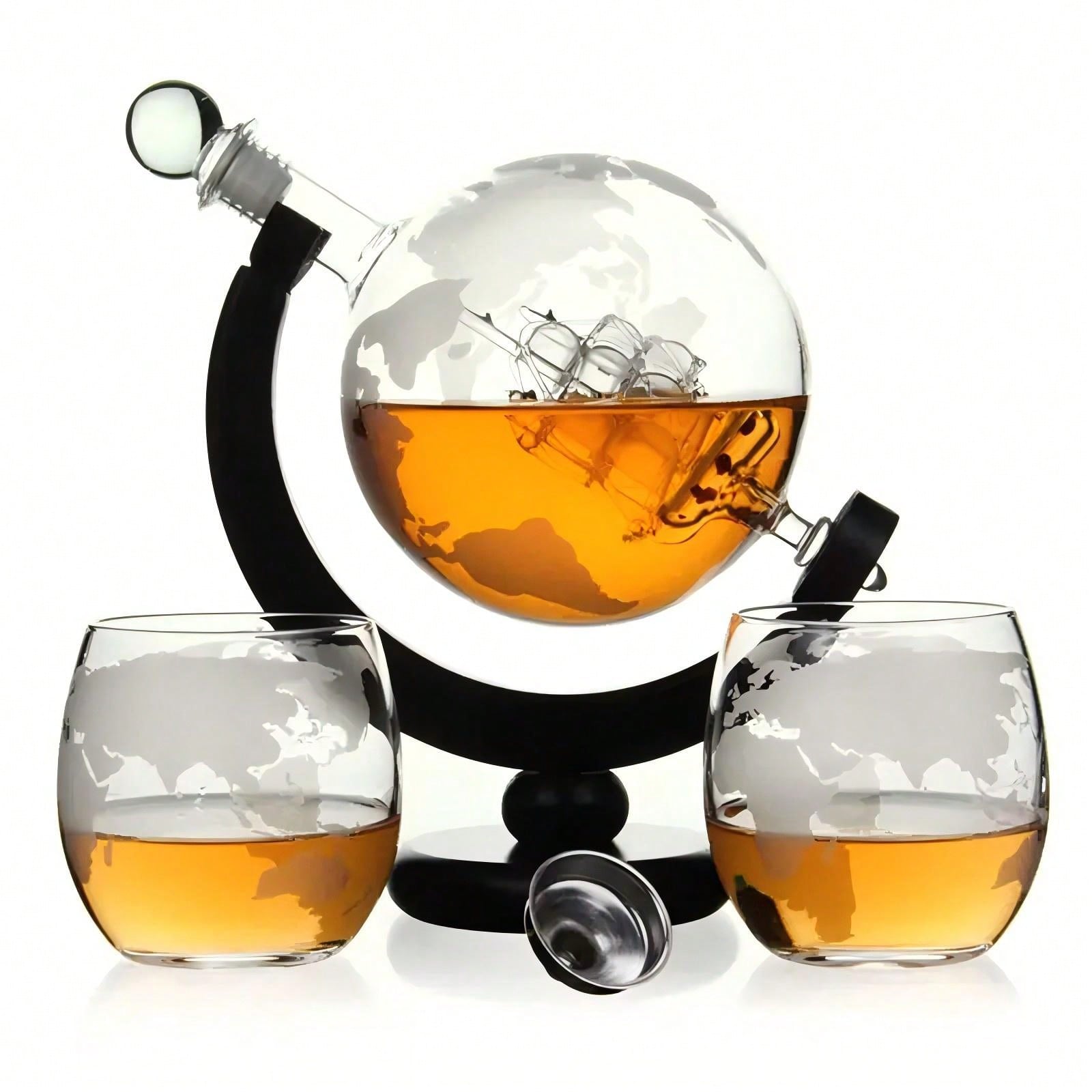 Decanter Aerator Set - Сферический набор для виски с двумя