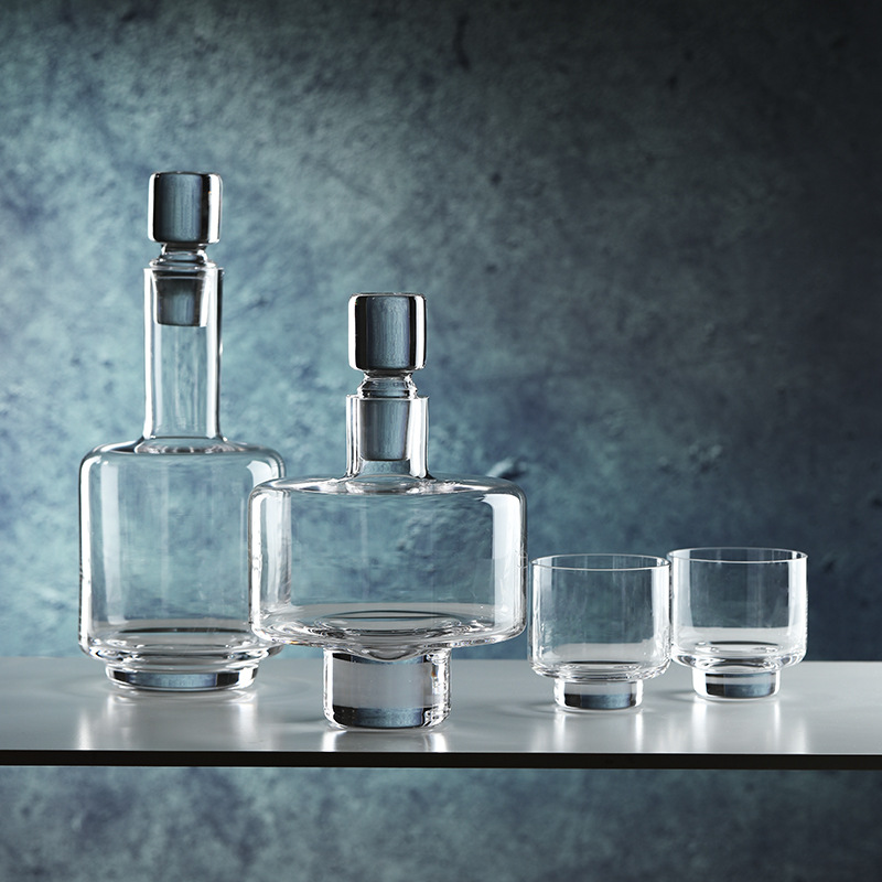 Decanter Aerator Set - Современный минималистичный набор для виски с
