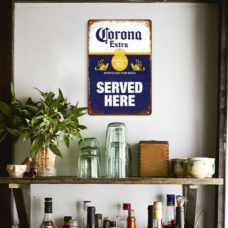 Металлический постер в стиле р – обзор и цена Wine Beer Pub