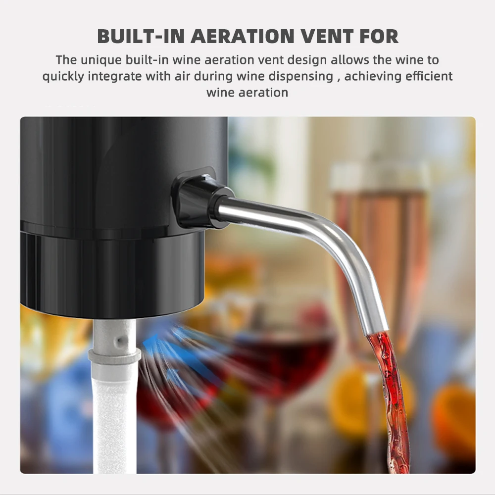 Автоматический аэратор для вин – обзор и цена Decanter Aerator Set