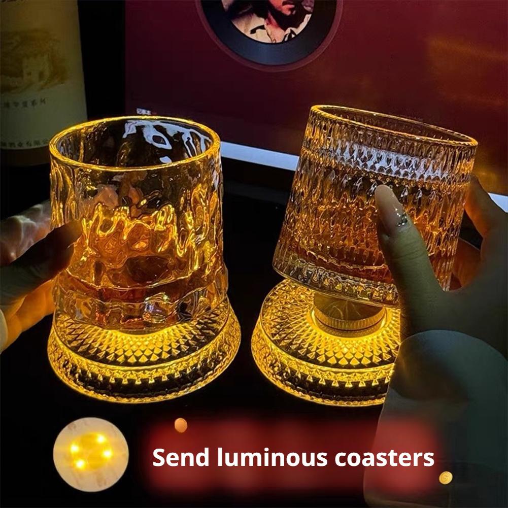 Вращающийся стакан для виски,  – обзор и цена Wine Beer The Whiskey