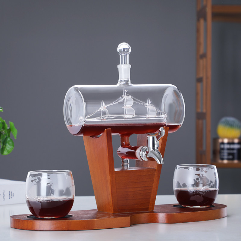 Графин для вина из закаленного – обзор и цена Decanter Aerator Set
