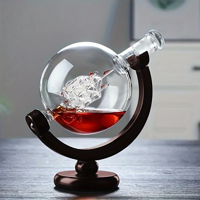 Графин для виски в форме глобу – обзор и цена Decanter Aerator Set