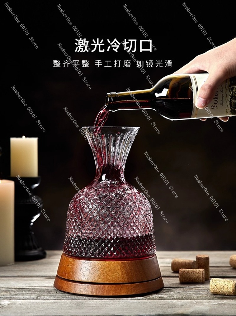 Роскошный вращающийся графин д – обзор и цена Decanter Aerator Set