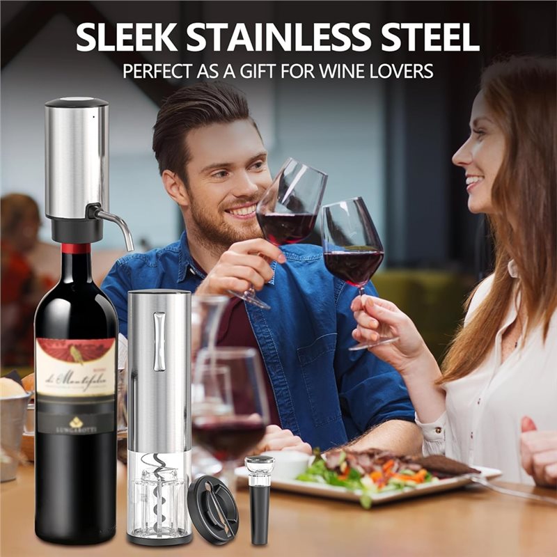 НОВИНКА! Набор для вина A61I:  – обзор и цена Decanter Aerator Set