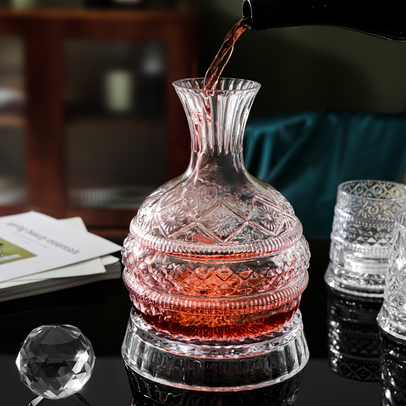 Кристальный декантер для вина, – обзор и цена Decanter Aerator Set