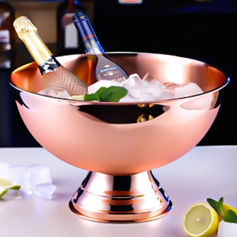 Ведерко для льда из нержавеюще – обзор и цена Wine Beer Champagne