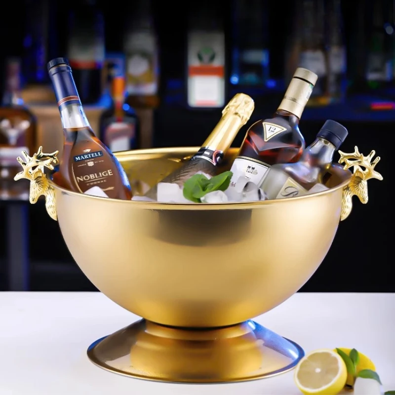 Ведерко для льда из нержавеюще – обзор и цена Wine Beer Champagne