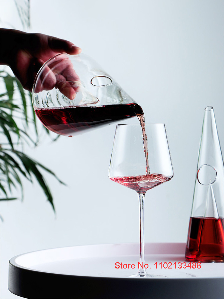 Конусный графин для вина, разд – обзор и цена Decanter Aerator Set
