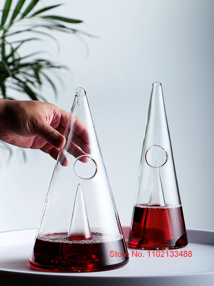 Конусный графин для вина, разд – обзор и цена Decanter Aerator Set