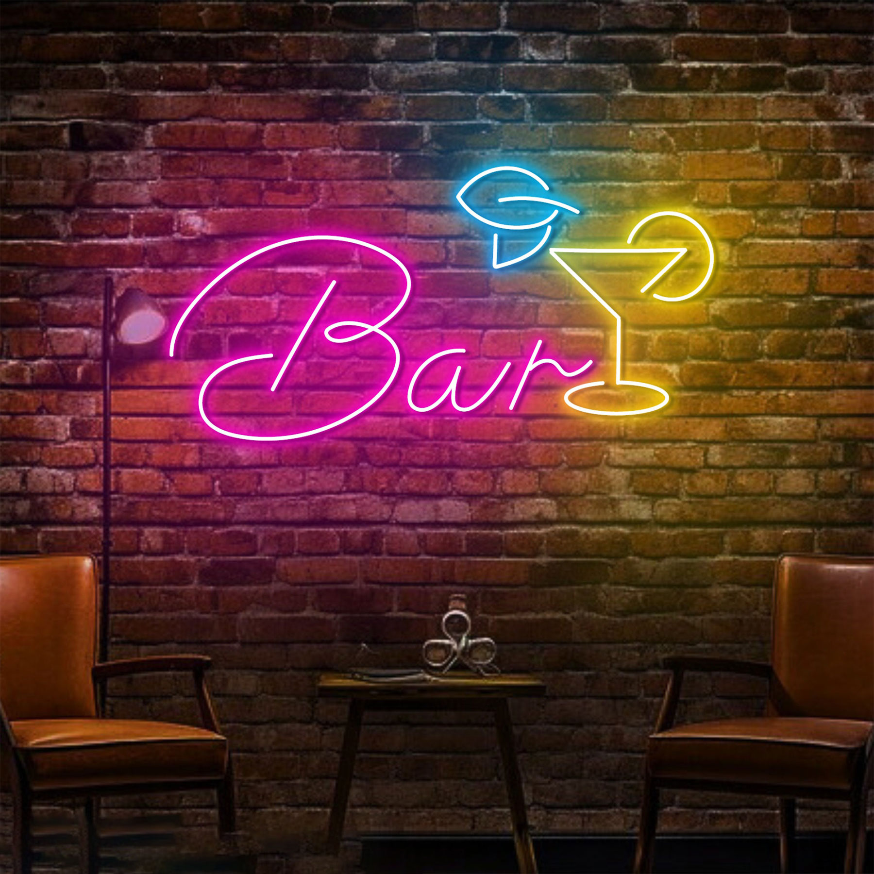 Открытая неоновая вывеска для  – обзор и цена Wine Beer Pub