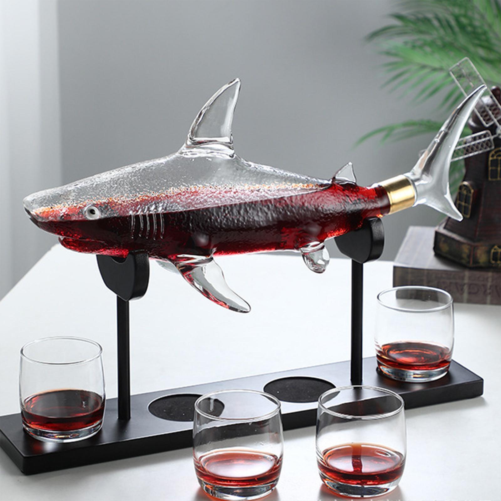 Декантер для вина в форме рыбы – обзор и цена Decanter Aerator Set