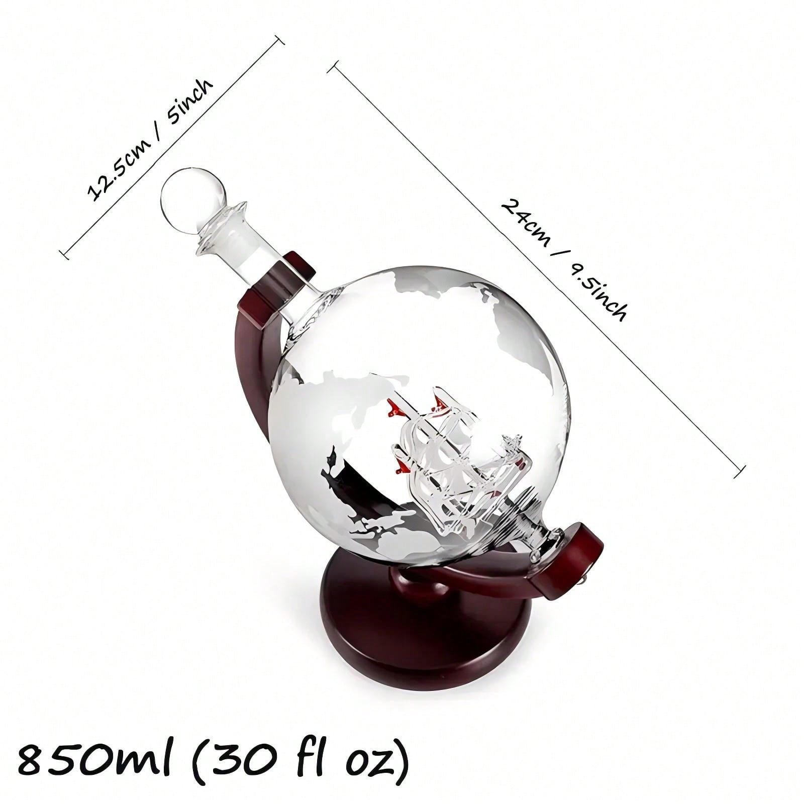 Сферический набор для виски с  – обзор и цена Decanter Aerator Set