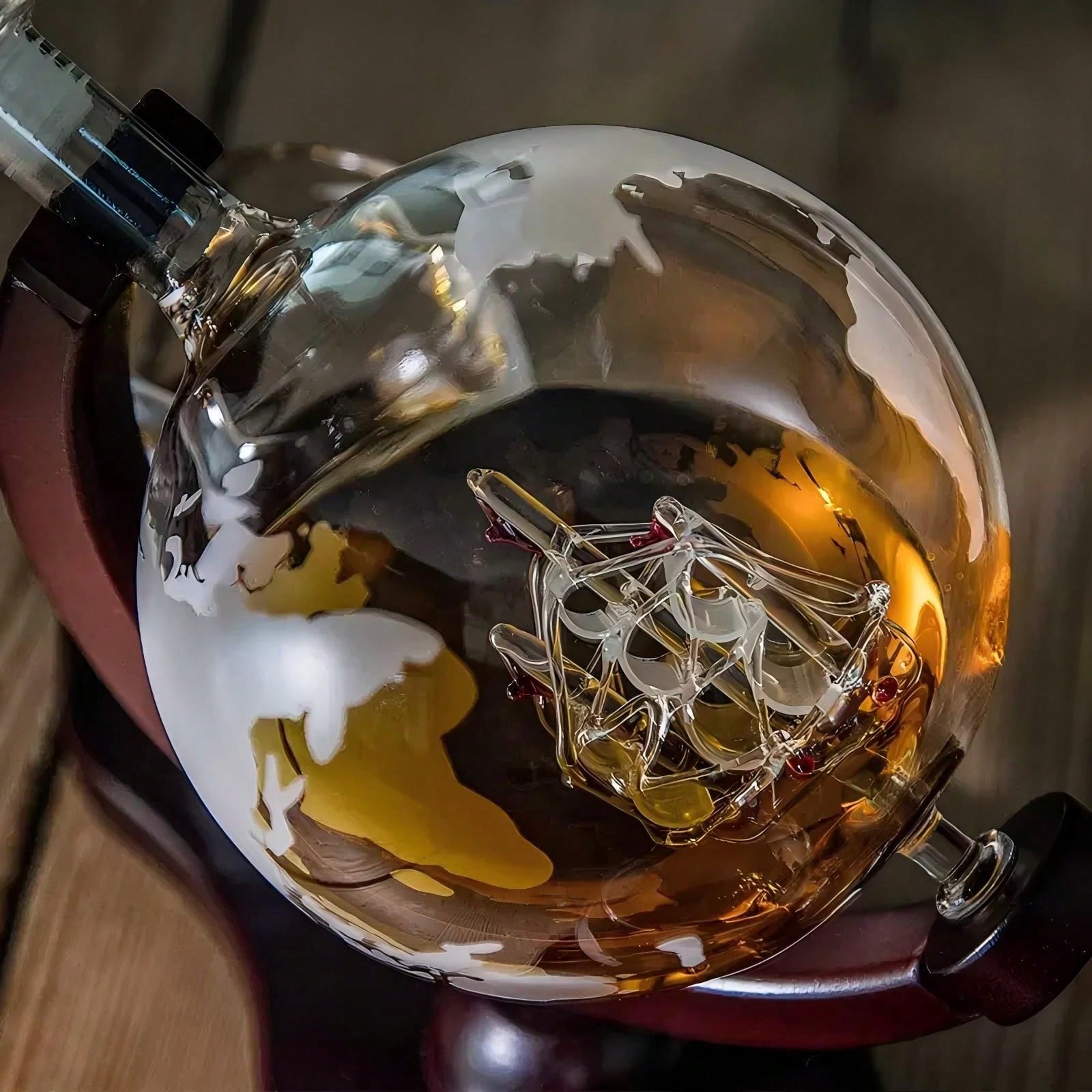 Сферический набор для виски с  – обзор и цена Decanter Aerator Set