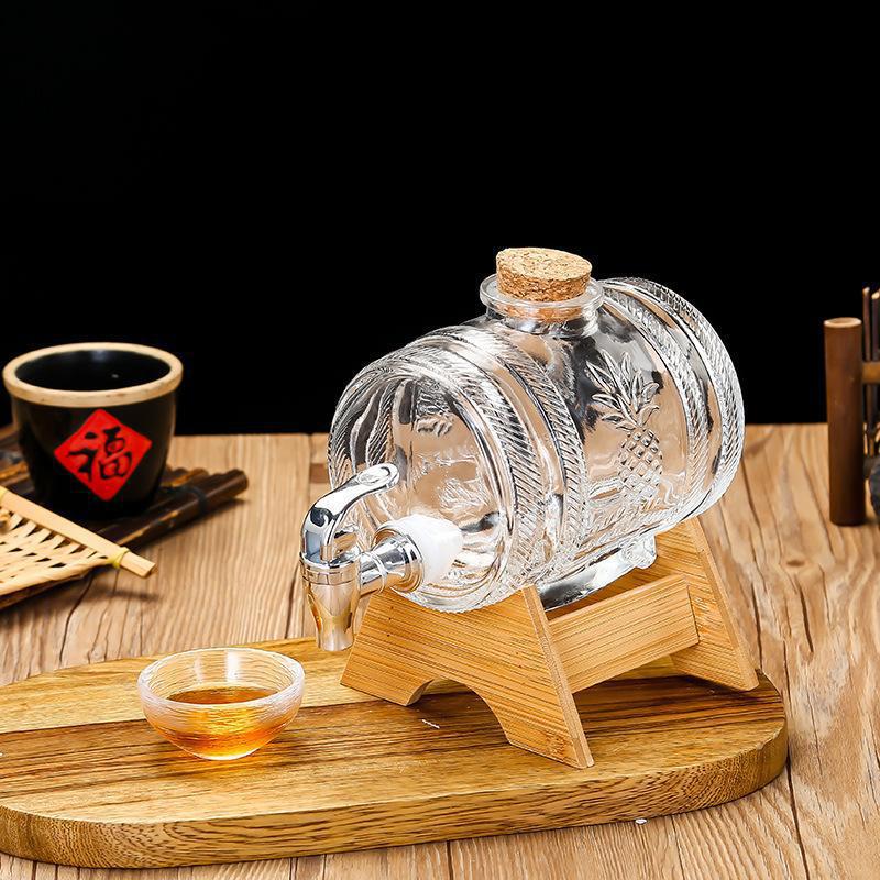 1л стеклянная бочка для виски, – обзор и цена Wine Beer The Whiskey