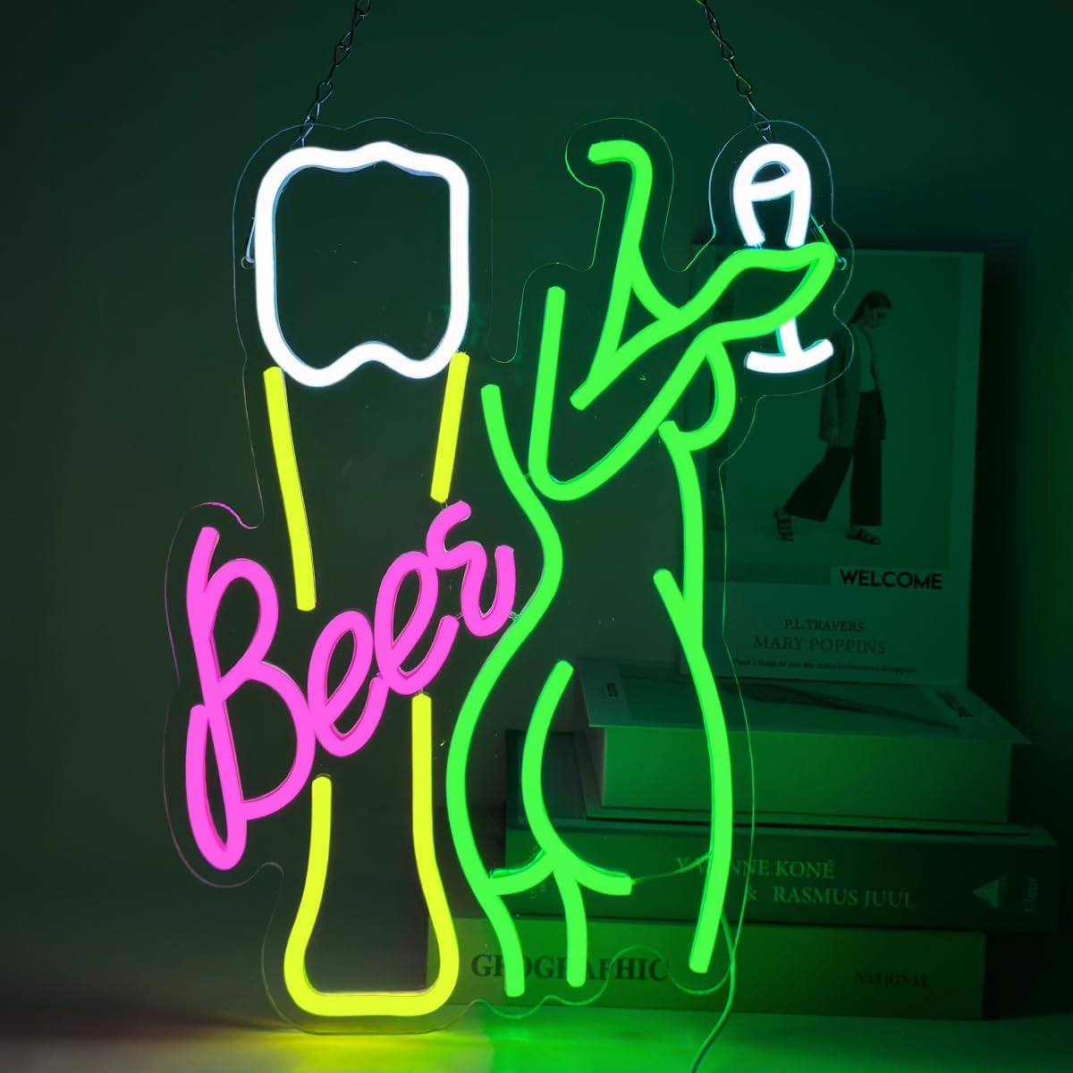 Неоновая вывеска «Пиво» в форм – обзор и цена Wine Beer Store